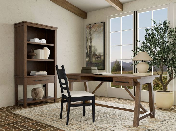 Calhoun Whiskey Oak Bookcase