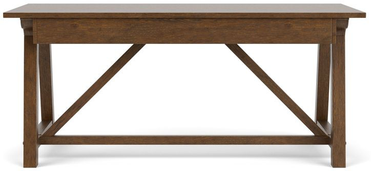 Calhoun Whiskey Oak 68" Writing Desk