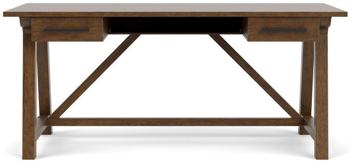 Calhoun Whiskey Oak 68" Writing Desk