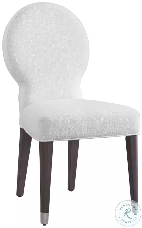 Farrah White Performance Fabric Dining Chair Set Of 2