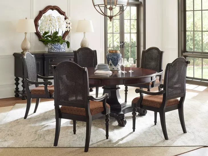 Kingstown Isla Verde Brown Upholstered Arm Chair