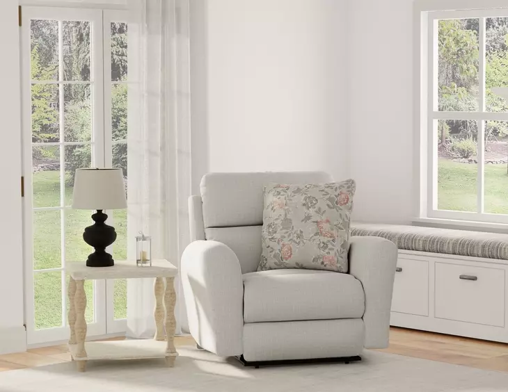 Chappy Pebble Power Lay Flat Recliner