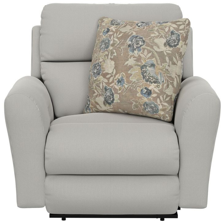 Chappy Linen Power Lay Flat Recliner