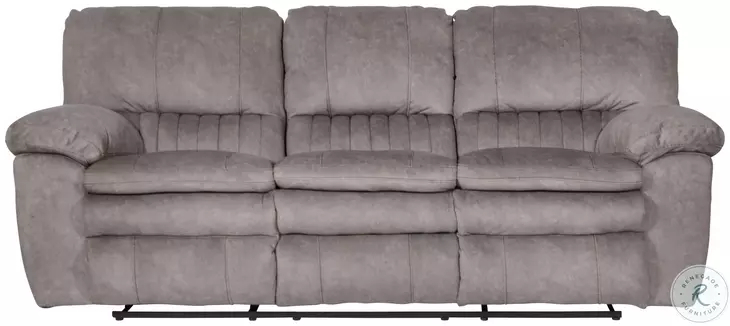 Reyes Graphite Lay Flat Power Reclining 91" Sofa
