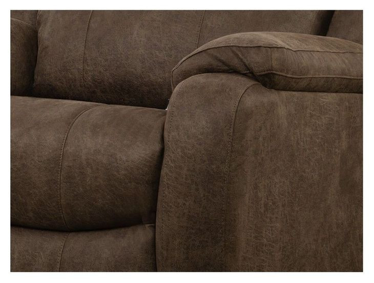 Hercules Bombshell Mocha Power Recliner with USB Charging