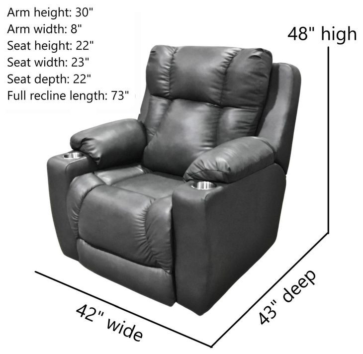Challenger Graystone Power Recliner with USB Charging