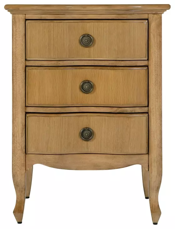 Nigel Light Oak 3 Drawer Accent Chest