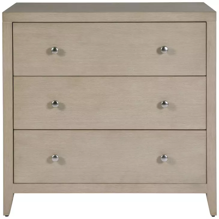 Dana Antique Taupe 3 Drawers Chest