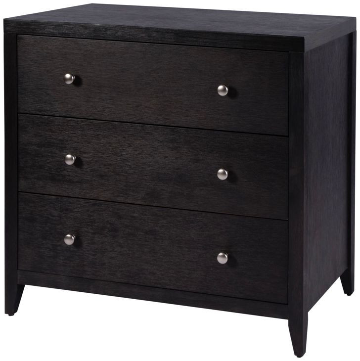 Dana Antique Coffee 3 Drawers Chest