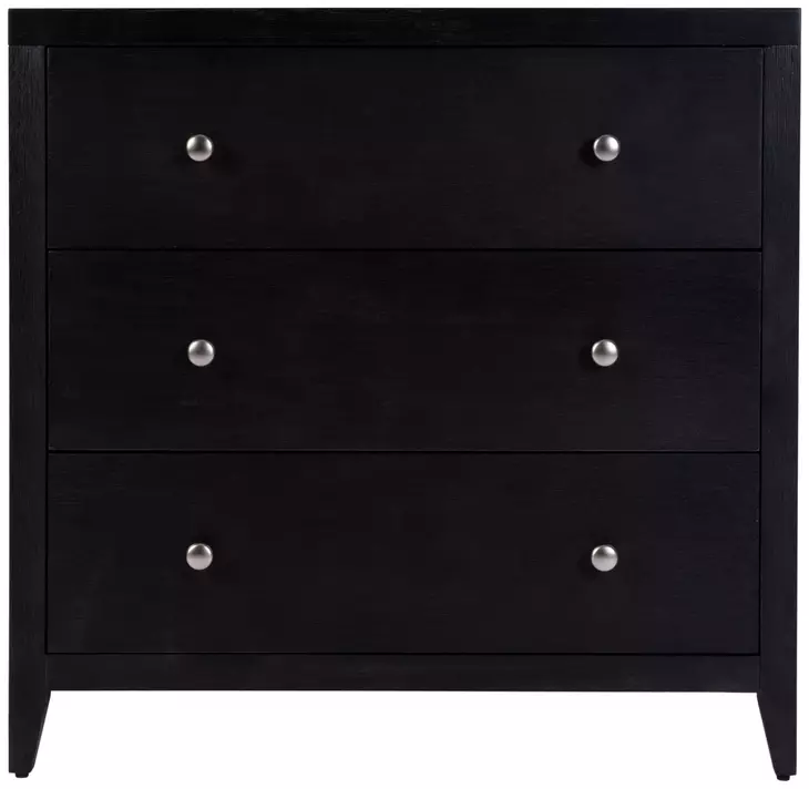 Dana Antique Coffee 3 Drawers Chest