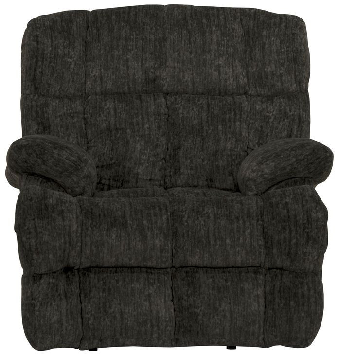 Cirrus Charcoal Chaise Rocker Recliner