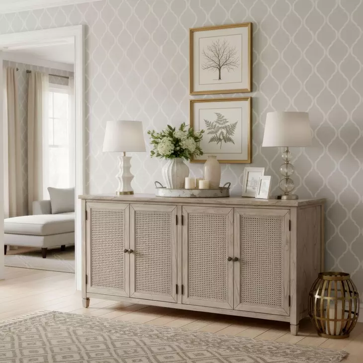 Flagstaff Desert Sand 4 Door Sideboard From Butler