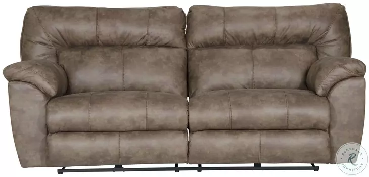 Hollins Coffee Power Reclining 90" Sofa