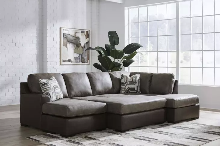 Baltic-Park Fossil 2 Piece Modular Sectional with LAF Sofa Chaise