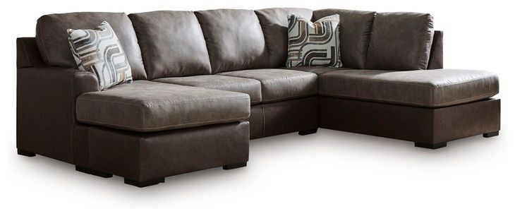Helson Fossil 2 Piece Modular Sectional with LAF Sofa Chaise
