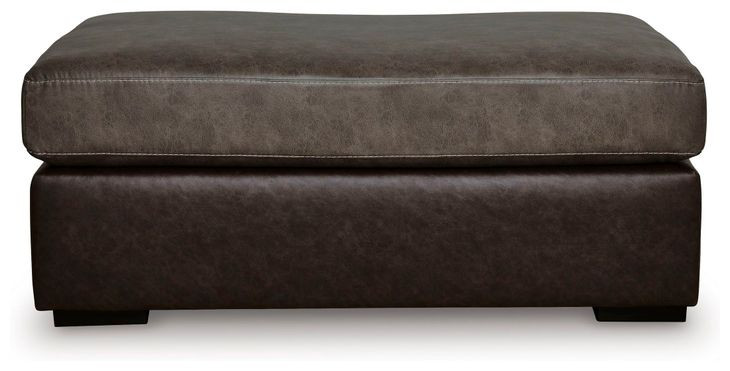 Helson Fossil Upholstered Rectangular Accent Ottoman