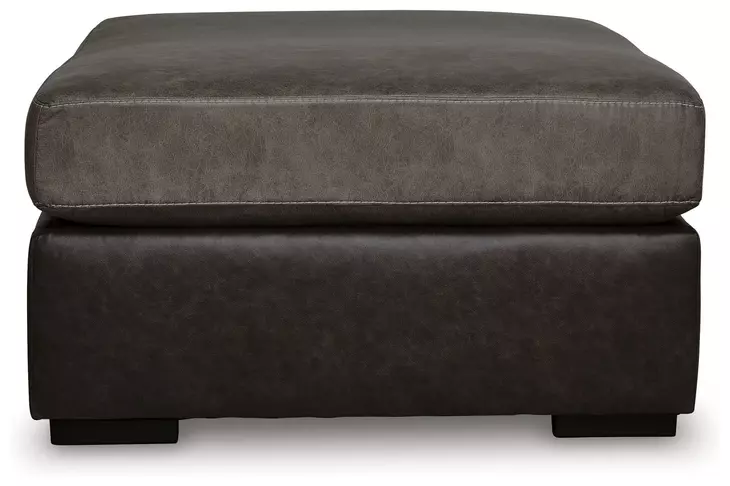 Helson Fossil Upholstered Rectangular Accent Ottoman