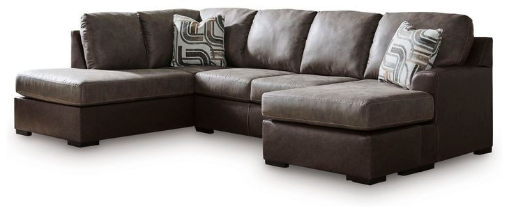Helson Fossil 2 Piece Modular Sectional with RAF Sofa Chaise