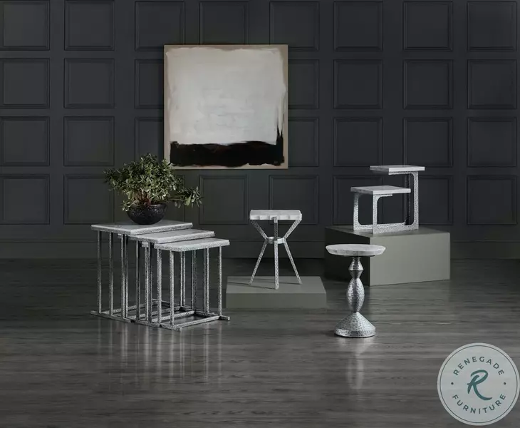 Glendon Silver End Table