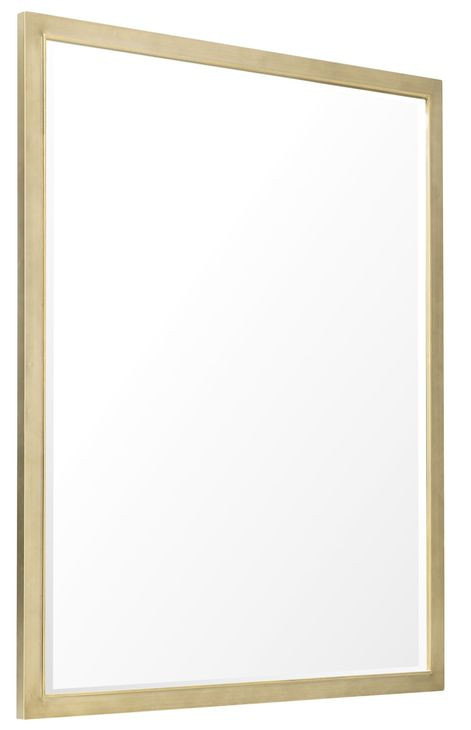 Melange Gold Rectangular Now You See Me Mirror