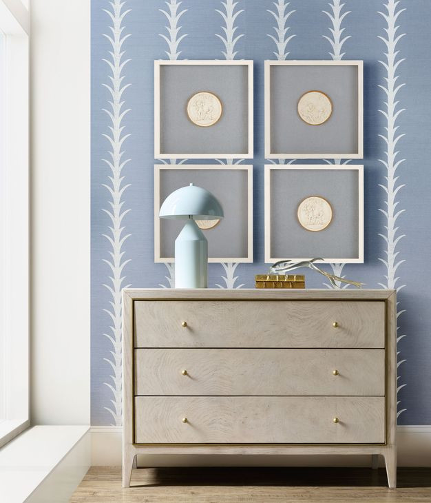 Melange Cream 3 Drawer Accent Chest