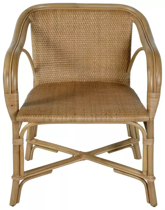 Portofino Natural Brown Arm Chair