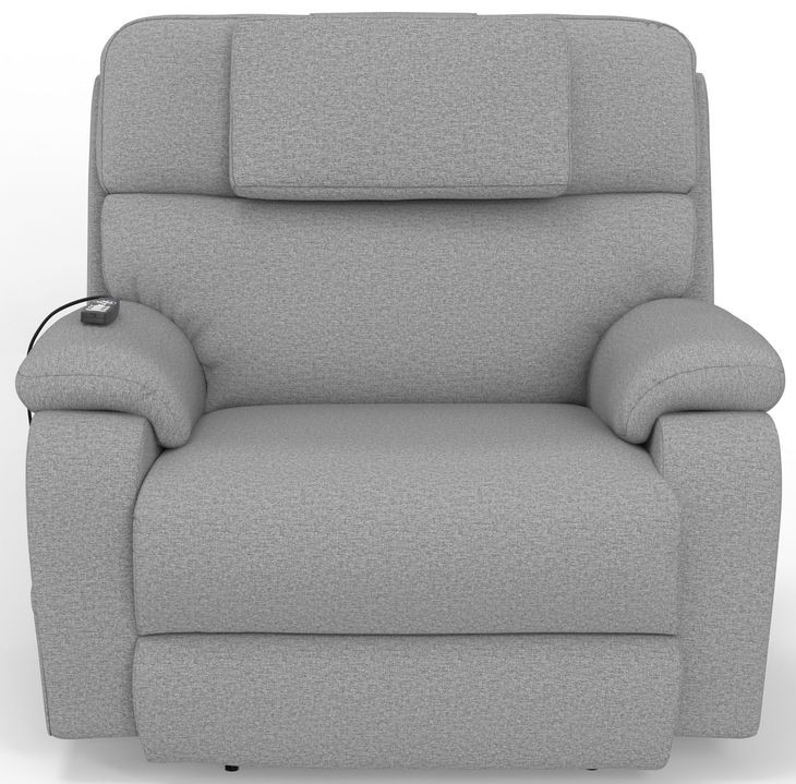 Dreamtime Haze Performance Fabric Zero Gravity Power Recliner with USB Charging and Neck Pillow