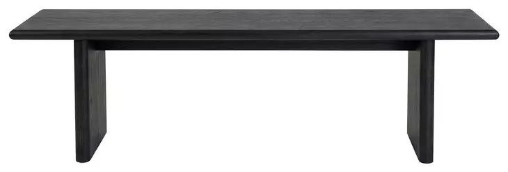 Halmstad Black Dining Bench