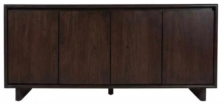 Halmstad Walnut 4 Door Sideboard