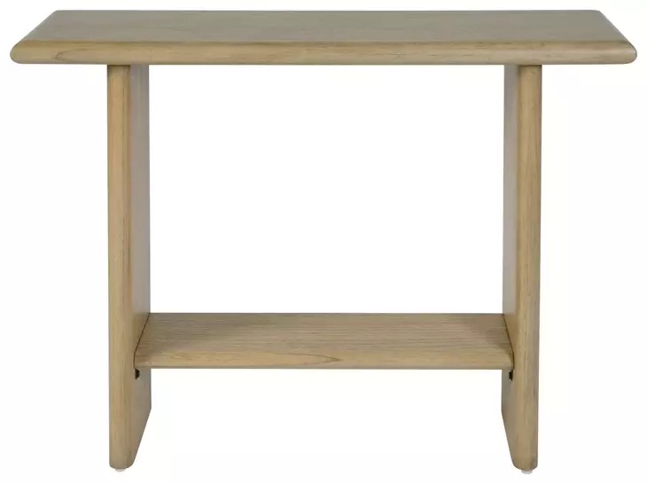 Halmstad Blonde Oak Rectangular Console Table