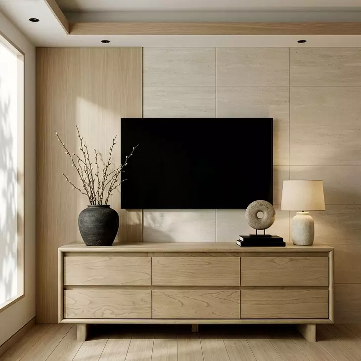 Halmstad Light Oak 60" TV Stand