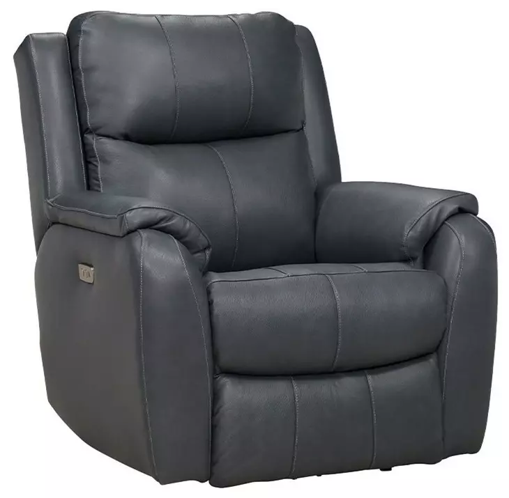 Marquis Horizon Leather Power Recliner with Power Headrest and USB Charging