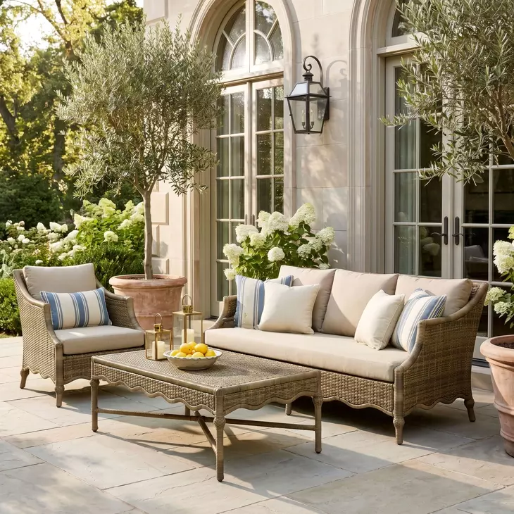 Scarlett Milk Chocolate Outdoor Living Room Set