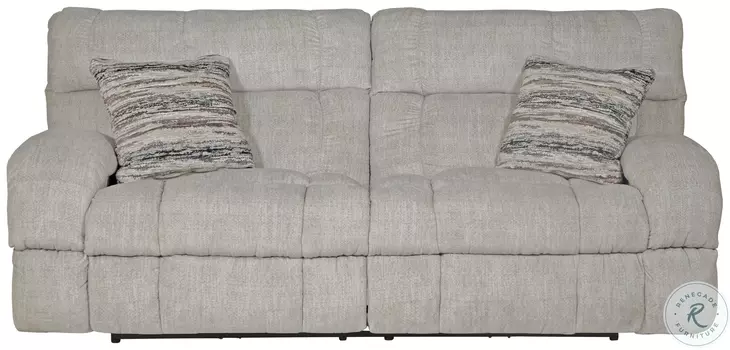 Ashland Buff Lay Flat Power Reclining 93" Sofa
