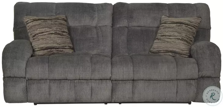 Ashland Granite Lay Flat Power Reclining 93" Sofa