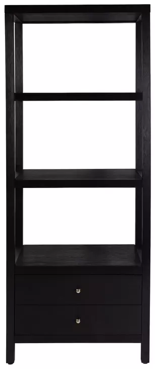 Nora Antique Coffee Open Bookshelf