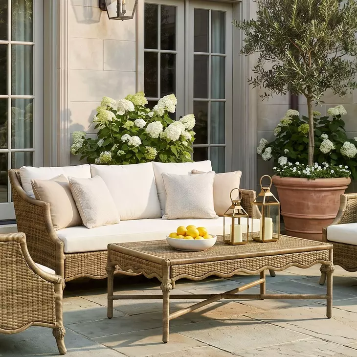 Scarlett Chocolate Outdoor Occasional Table Set