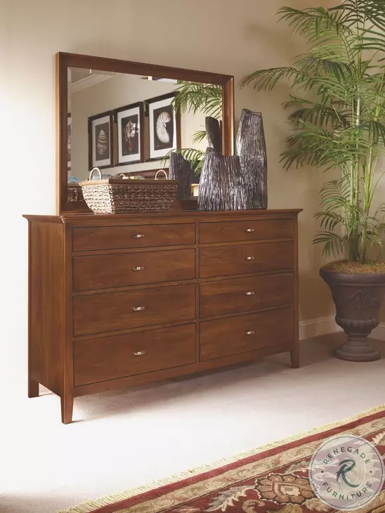 Cherry Park Double Dresser from Kincaid (63-162V) | Coleman Furniture