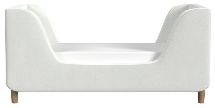 Gia Cream Upholstered Toddler Bed