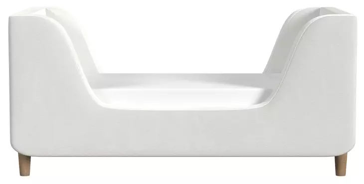 Gia Cream Upholstered Toddler Bed