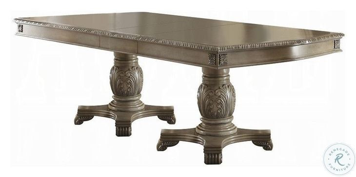 Chateau de Ville Antique White 96" Extendable Rectangular Dining Table