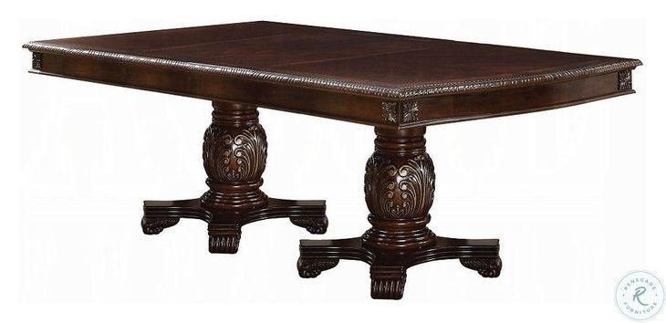 Chateau De Ville Espresso 96" Extendable Rectangular Dining Table