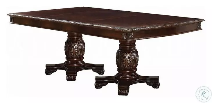 Chateau De Ville Espresso Extendable Rectangular Dining Table