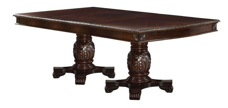 Chateau De Ville Espresso 96" Extendable Rectangular Dining Table