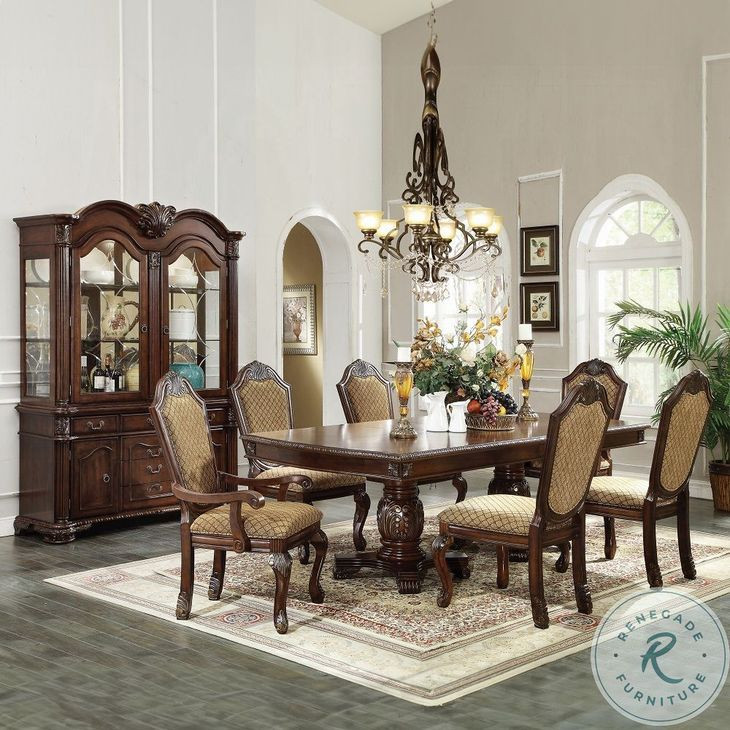 Chateau De Ville Espresso Extendable Rectangular Dining Room Set