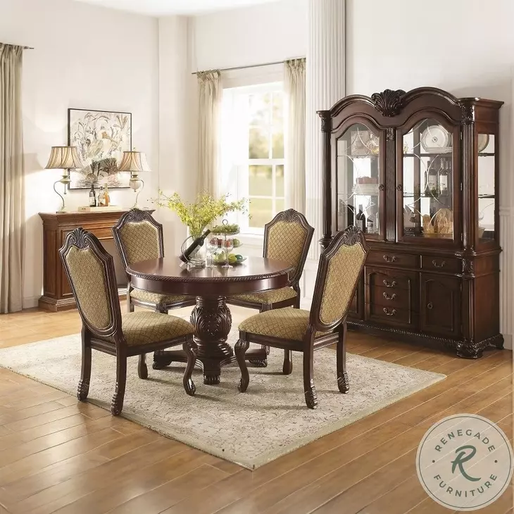 Chateau De Ville Espresso Extendable Rectangular Dining Room Set