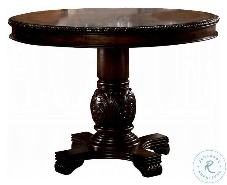 Chateau De Ville Espresso 48" Round Counter Height Table