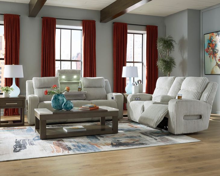 Broad Cove Alloy 89" Zero Gravity Power Reclining Sofa with USB Charging and LED