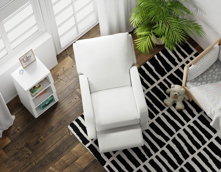 Lullaby Cotton Auto Glide Power Recliner with Power Headrest and USB Charging