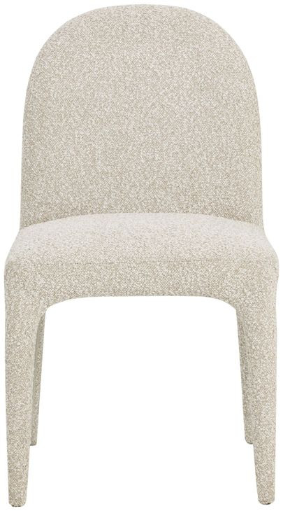 Karina Santa Cruz Oatmeal Upholstered Dining Chair Set of 2